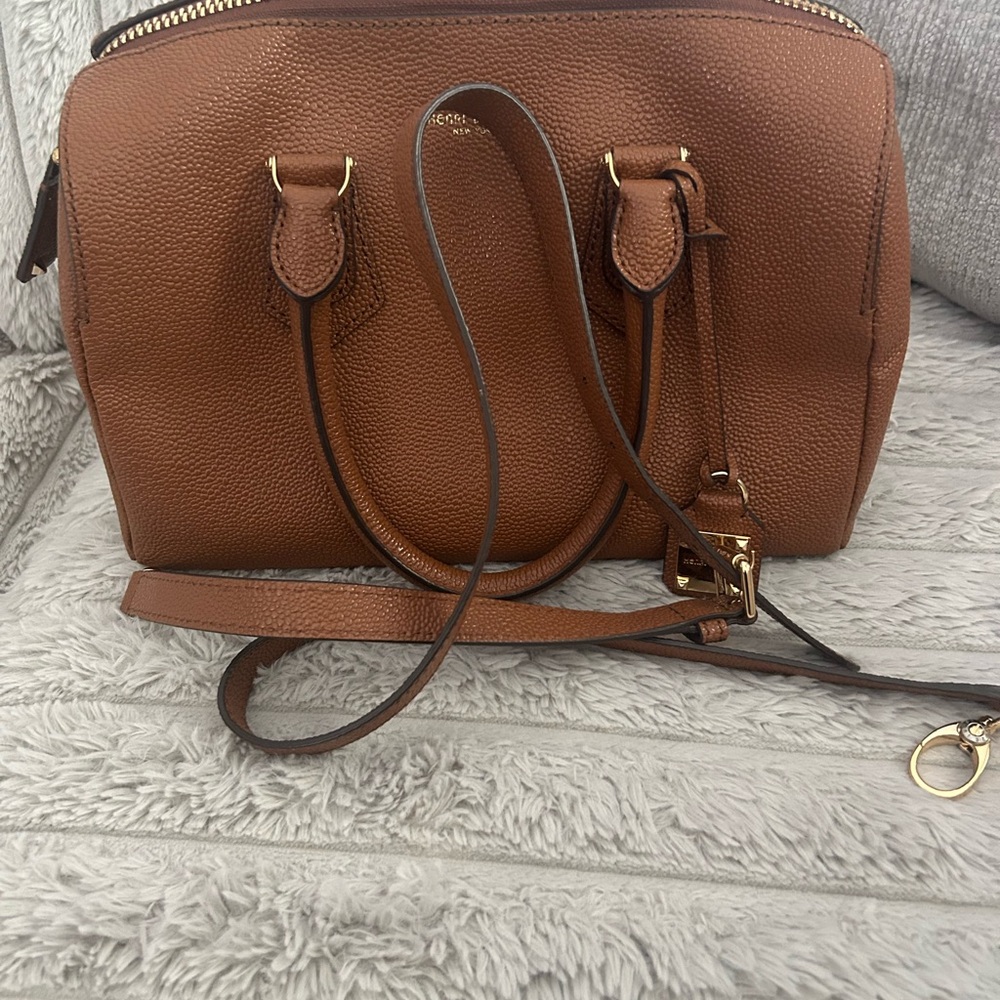Henri Bendel Brown Leather Satchel - Picture 7 of 7